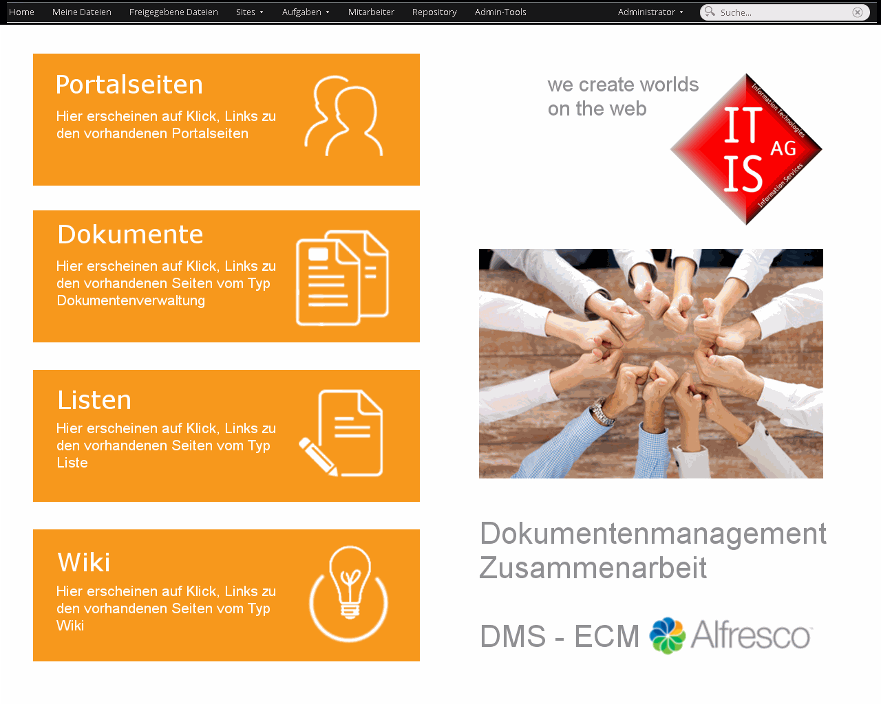 Odoo image and text block