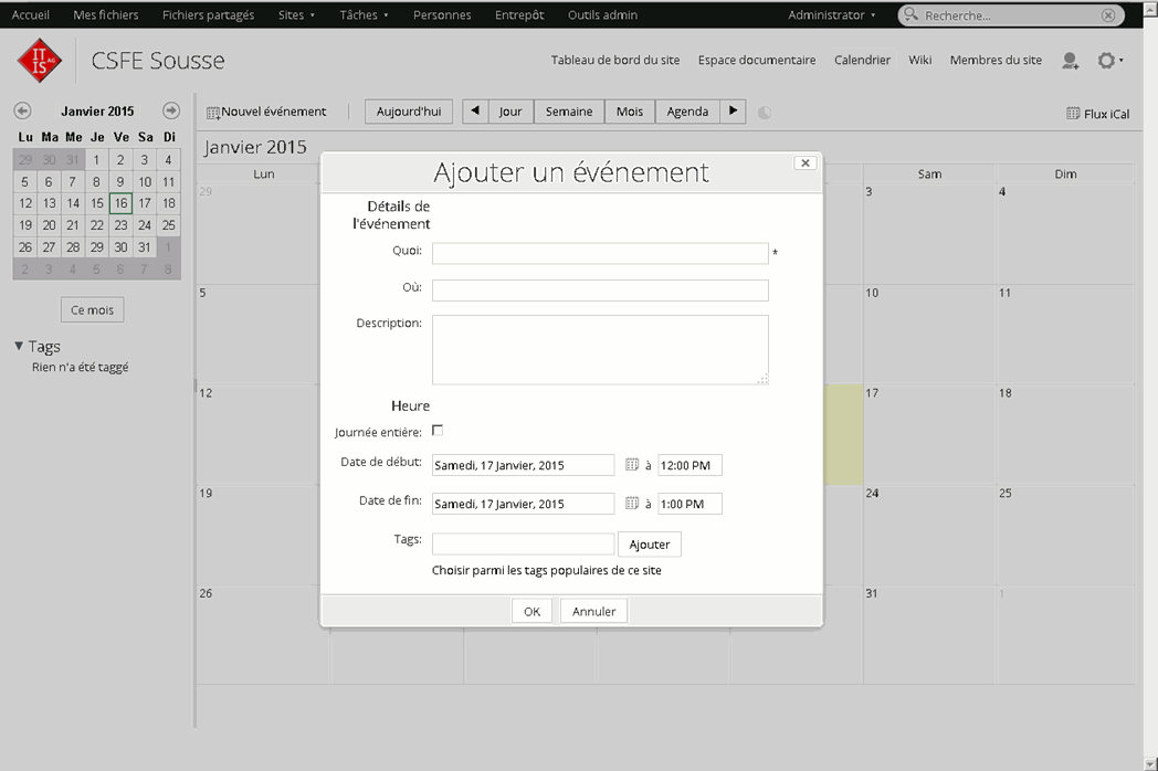 Odoo image and text block